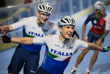 Mondiali pattinaggio corsa: tre ori per Duccio Marsili