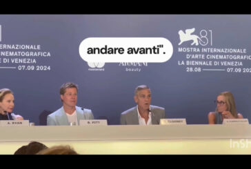 Clooney a Venezia con Pitt "Emozionato per il futuro, ringrazio Biden"