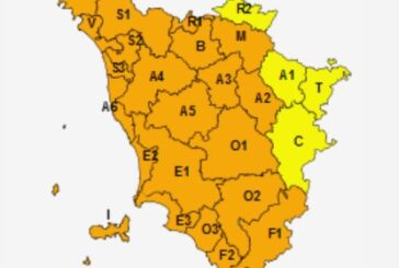 Allerta arancione l’8 settembre su costa e zone interne