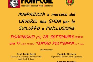 Fiom Cgil Siena invita a dibattere su “Migrazioni e mercato del lavoro”