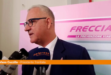 Cuzzilla "Con Frecciarosa sosteniamo la prevenzione"