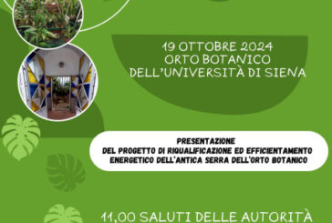 Inaugurazione della serra dell’Orto botanico di Unisi