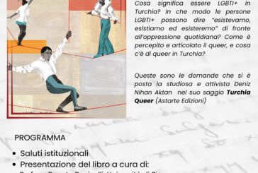 L’attivista Deniz Nihan Aktan presenta a Siena “Turchia queer”