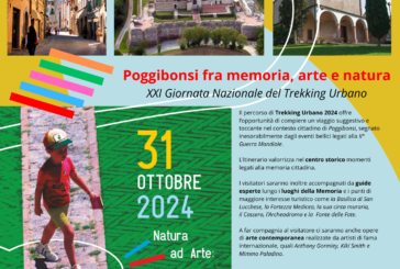 Il 31 ottobre a Poggibonsi trekking urbano fra memoria, arte e natura