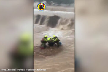 Spagna, alluvione e allagamenti a Valencia