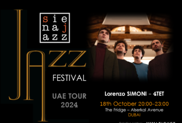 5 tra i migliori progetti di Siena Jazz in tour negli Emirati Arabi