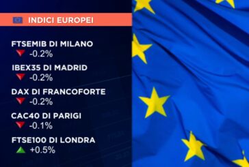 EUROLISTINI DEBOLI IN AVVIO CON MILANO A -0,2%