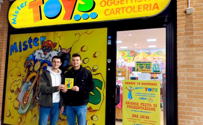 Mr. Toys protagonista di un libro. La presentazione in Massetana Romana