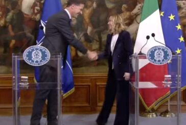 Meloni incontra Rutte "La Nato pilastro imprescindibile per sicurezza"