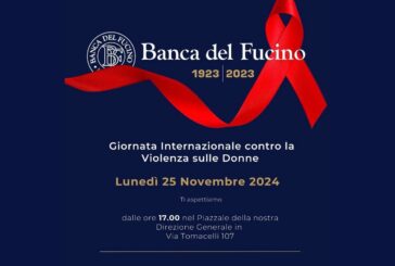 Banca del Fucino, uno street event a Roma contro la violenza sulle donne