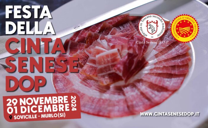 Cinta Senese DOP: concorso di taglio e mercatino agroalimentare di qualità