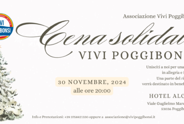 Vivi Poggibonsi invita ad una cena solidale da Alcide