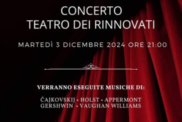 3 dicembre: concerto della Banda del Palio ai Rinnovati