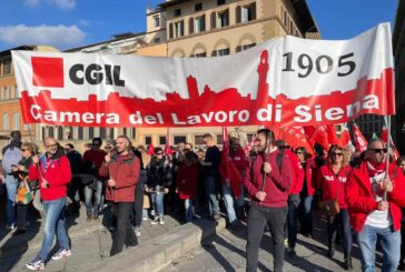 Sciopero generale CGIL e UIL: alte adesioni in provincia di Siena