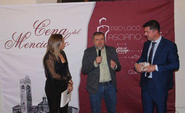 Ad Asciano premiato Giancarlo Brocci con il Garbo d’Oro 2024