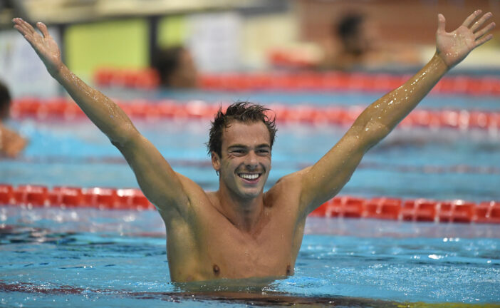 All’Università di Siena il campione olimpico di nuoto Gregorio Paltrinieri