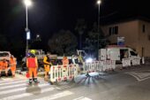 Guasto Enel in via Fiorentina: tecnici al lavoro