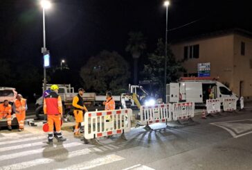 Guasto Enel in via Fiorentina: tecnici al lavoro