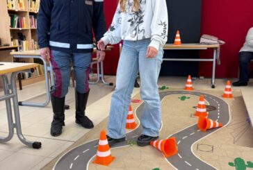 Studenti e Polizia ricordano le vittime della strada