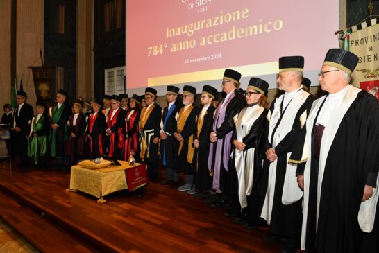 Inaugurato il 784° anno accademico dell’Università di Siena