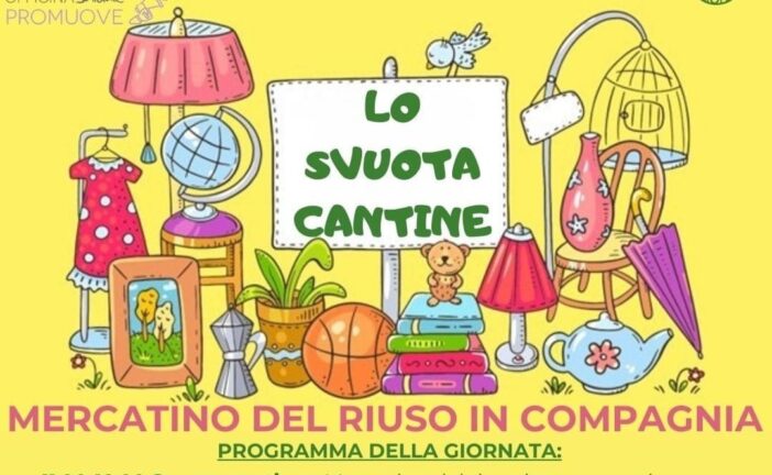 “Lo Svuota cantine”: nuovo appuntamento il 30 novembre