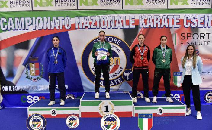 Mens Sana karate: Margherita Butini nuova campionessa italiana