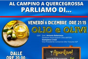 Al campino di Quercegrossa continuano gli incontri “Oggi parliamo di…”