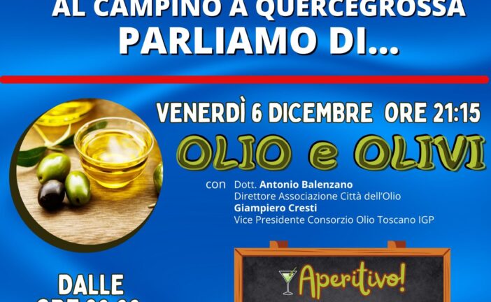 Al campino di Quercegrossa continuano gli incontri “Oggi parliamo di…”