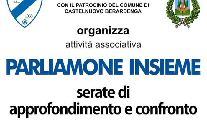 Parliamo insieme: continuano gli incontri al campo sportivo di Pianella