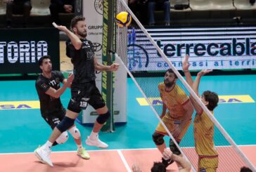 Volley: bella prova dei biancoblu con Catania. Finisce 3-0