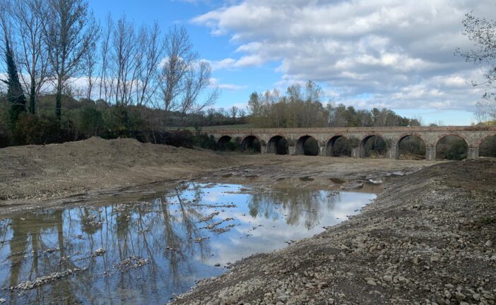 CB6: manutenzione sul torrente Saio conclusa