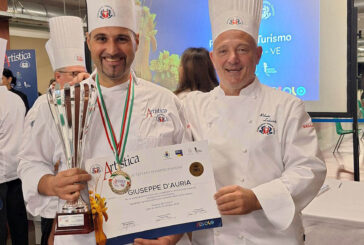 Giuseppe D’Auria è campione italiano di cucina artistica