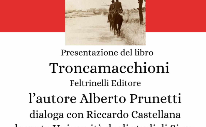 Al circolo Arci di Ravacciano la presentazione di “Troncamacchioni”