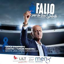 Pierluigi Collina testimonial della campagna di sensibilizzazione “Lilt for men”