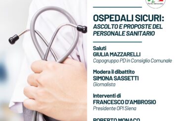 A Palazzo Patrizi si parla di “Ospedali Sicuri” su invito del PD