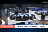 EUROPA RESTA POSITIVA A METÀ SEDUTA DOPO IL REPORT BCE E IN ATTESA DI LAGARDE, PIAZZA AFFARI +0,3%