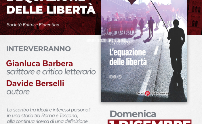 L’’Autunno a Castellina’ si chiude con il libro ‘L’equazione delle libertà’