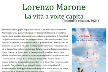 Alla libreria Becarelli oggi alle 18 c’è Lorenzo Marone