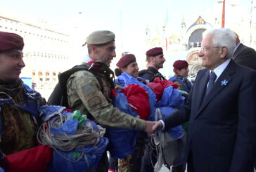 Mattarella alla cerimonia della festa delle forze armate