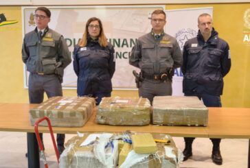 Sequestrati al porto di Genova oltre 2 quintali e mezzo di cocaina