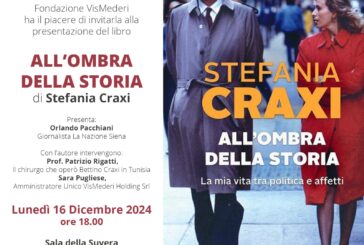 Stefania Craxi presenta il libro “All’ombra della storia”