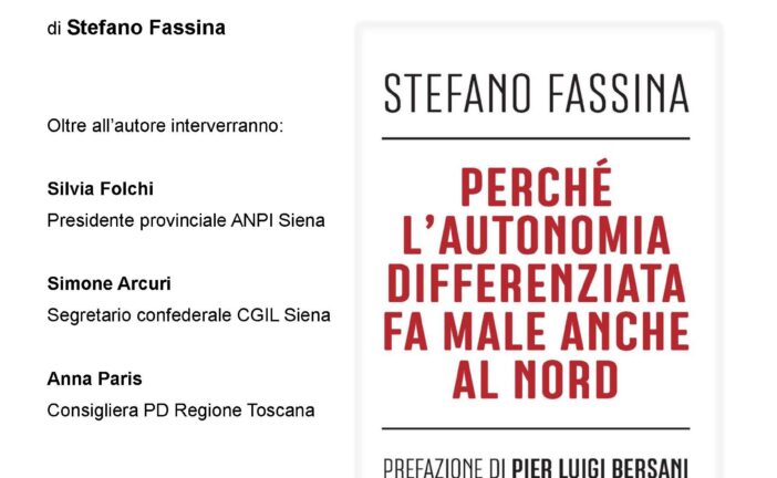 L’Anpi incontra Fassina per parlare di autonomia differenziata