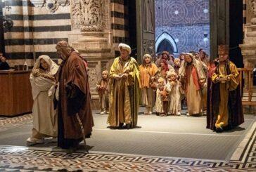 Lo spettacolo di Praesepium in scena nella cattedrale di Siena