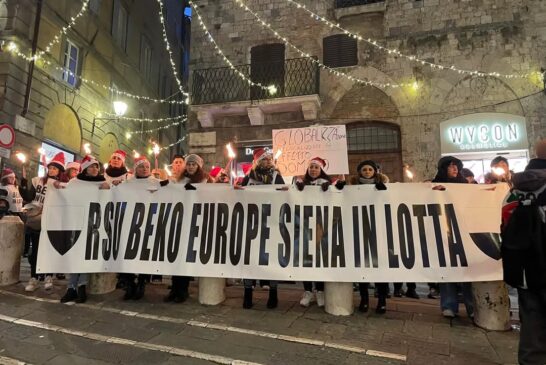 Un “regalo” dei lavoratori Beko sotto l’albero