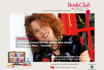 Il Bookclub dei Venerdì del Pendola riprendono dal 16 dicembre