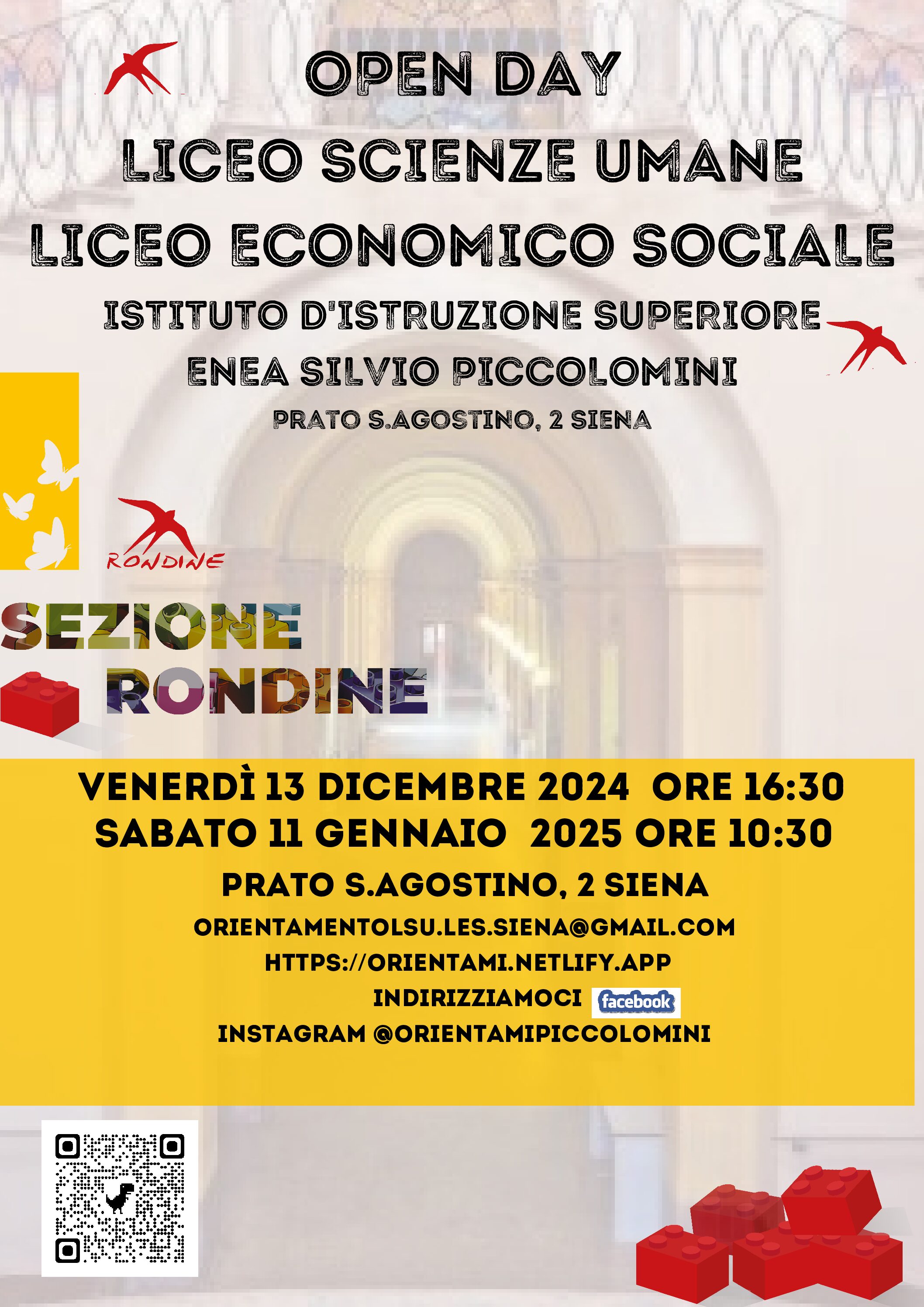 Open day per i licei di Scienze Umane ed Economico Sociale