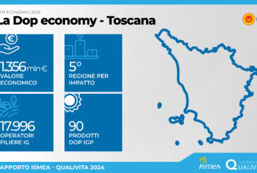 Toscana dop economy da 1,36 miliardi di euro