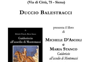 A Palazzo Patrizi la presentazione di “Guidoriccio all’assedio di Montemassi”