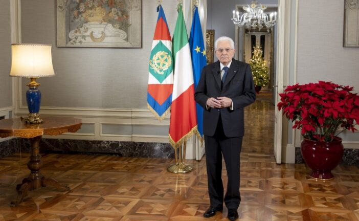 Messaggio di fine anno del presidente della Repubblica Sergio Mattarella