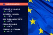 CHIUSURA POSITIVA PER GLI EUROLISTINI, MILANO +1,6%